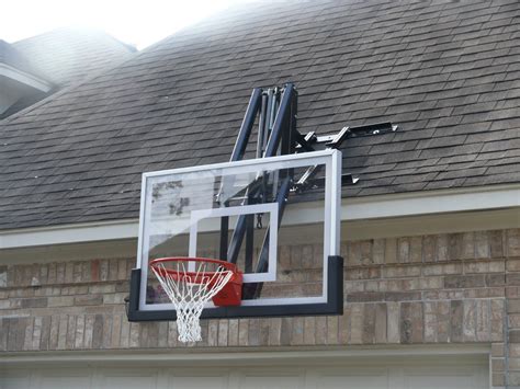 Adjustable Roof Mount Basketball Hoop